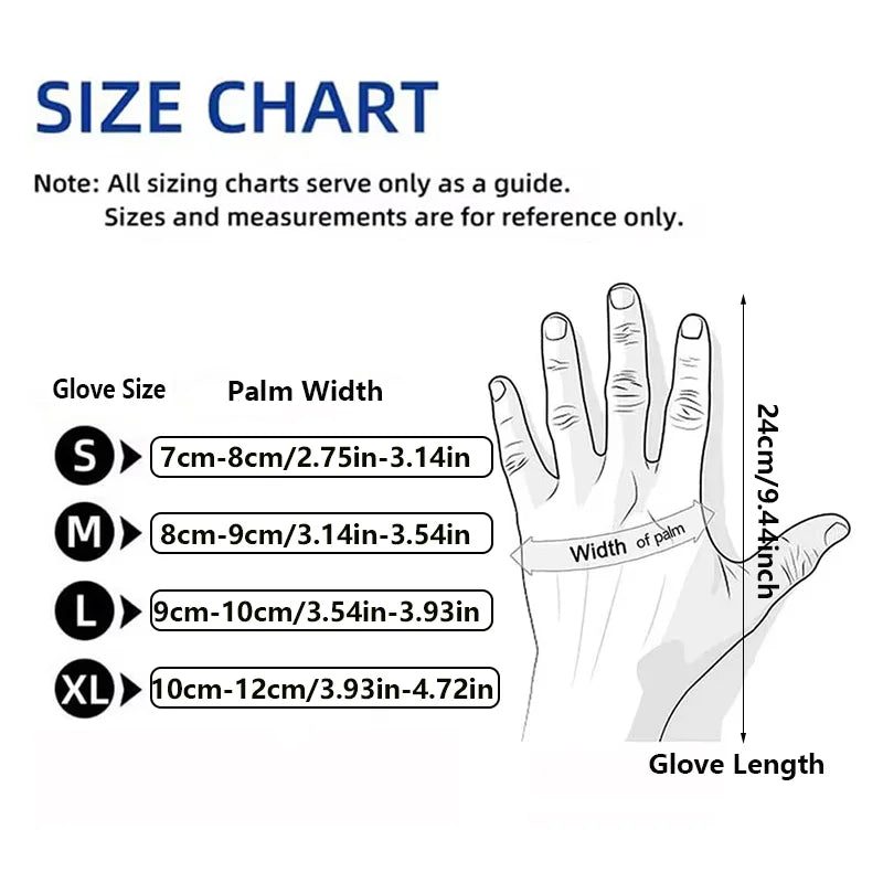 10/50/100PCS White Disposable Nitrile Gloves Waterproof Cleaning Gloves Household Cleaning Vehicle Maintenance Tattoo Tools